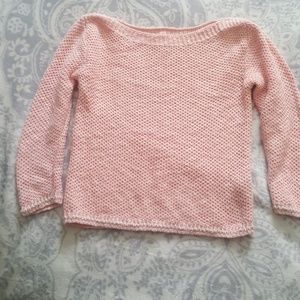 Pastel Coral knitted sweater
